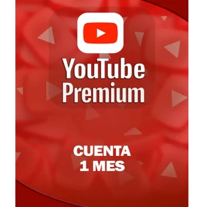 YOUTUBE PREMIUM 1 MES