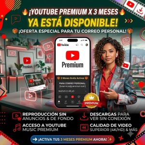 YOUTOBE X 3 MESES