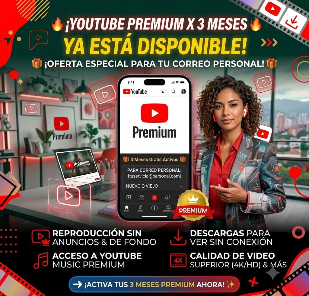 YOUTOBE 3 MESES