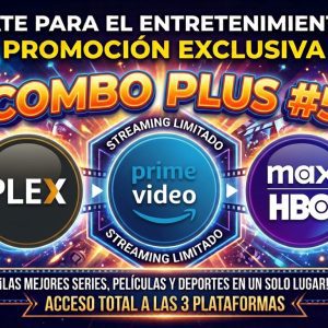 COMBO 5 / 1 PANTALLA DE PLEX-PRIME-MAX