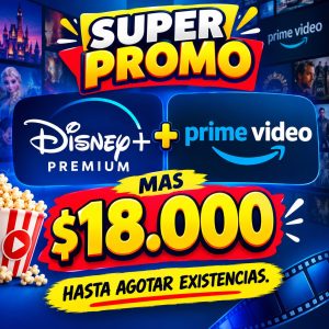 PROMO DISNEY + PRIME VIDEO