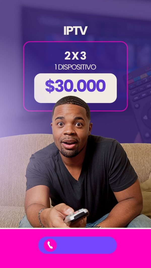 IPTV 2X3  1 DISPOSITIVO