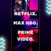 COMBO 1 PANTALLA DE NETFLIX - MAX - PRIME VIDEO