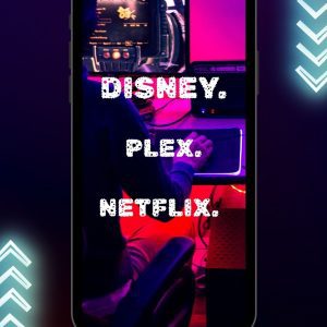 COMBO PLUS 9 / 1 PANTALLA DE DISNEY - NETFLIX - PLEX