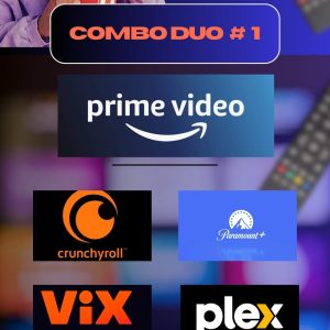 COMBO DUO #1 PRIME VIDEO Y (CRUNCHYROLL O PARAMOUNT O VIX O PLEX )