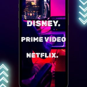 COMBO 7 PLUS / 1 PANTALLA DE DISNEY - NETFLIX - PRIME VIDEO